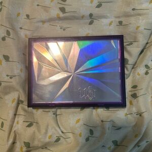 Holographic Eyeshadow Palette with Purple Border